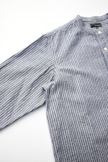 画像11: MOJITO (モヒート) CLARENCE SHIRT Stripe [NAVY] (11)