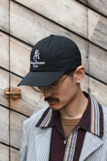 画像1: Progress Running Club (プログレスランニングクラブ) BADGE LOGO CAP [BLACK/WHITE] (1)