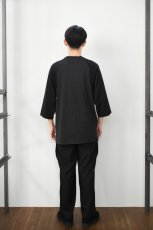 画像9: FLISTFIA (フリストフィア) Baseball 3/4 Sleeve T-Shirts [CHARCOAL/BLACK] (9)