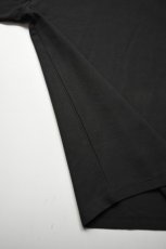 画像15: handvaerk (ハンドバーク) PIQUE S/S TAPERED BIG POLO SHIRT [CARBON BLACK] (15)