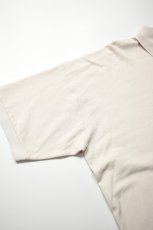 画像13: handvaerk (ハンドバーク) PIQUE S/S TAPERED BIG POLO SHIRT [LT.GREY] (13)