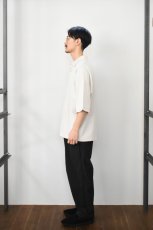 画像8: handvaerk (ハンドバーク) PIQUE S/S TAPERED BIG POLO SHIRT [LT.GREY] (8)