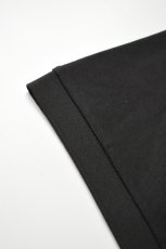 画像14: handvaerk (ハンドバーク) PIQUE S/S TAPERED BIG POLO SHIRT [CARBON BLACK] (14)