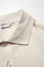 画像11: handvaerk (ハンドバーク) PIQUE S/S TAPERED BIG POLO SHIRT [LT.GREY] (11)