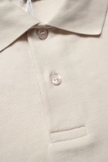 画像12: handvaerk (ハンドバーク) PIQUE S/S TAPERED BIG POLO SHIRT [LT.GREY] (12)