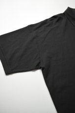 画像13: handvaerk (ハンドバーク) PIQUE S/S TAPERED BIG POLO SHIRT [CARBON BLACK] (13)