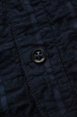 画像9: TENDER Co. (テンダー) Type 469 Short Sleeve Flipped Collar Shirt [AIRBAG CAMBRIC/HADAL BLUE] (9)