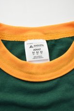 画像11: Augusta Sportswear (オーガスタスポーツウェア) 50/50 Ringer T-Shirt [DARK GREEN/GOLD] (11)