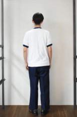 画像9: Augusta Sportswear (オーガスタスポーツウェア) 50/50 Ringer T-Shirt [WHITE/NAVY] (9)