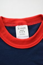画像11: Augusta Sportswear (オーガスタスポーツウェア) 50/50 Ringer T-Shirt [NAVY/RED] (11)