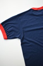 画像17: Augusta Sportswear (オーガスタスポーツウェア) 50/50 Ringer T-Shirt [NAVY/RED] (17)