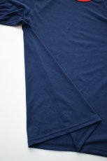画像14: Augusta Sportswear (オーガスタスポーツウェア) 50/50 Ringer T-Shirt [NAVY/RED] (14)