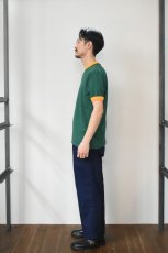 画像8: Augusta Sportswear (オーガスタスポーツウェア) 50/50 Ringer T-Shirt [DARK GREEN/GOLD] (8)
