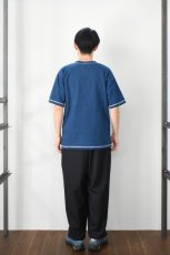 画像9: jawandi (ジャワンディ) S/S HAND DRAWN POCKET TEE DYE [WOLF] (9)