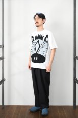 画像7: jawandi (ジャワンディ) S/S HAND DRAWN POCKET TEE [ZEBRA] (7)