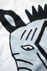 画像11: jawandi (ジャワンディ) S/S HAND DRAWN POCKET TEE [ZEBRA] (11)