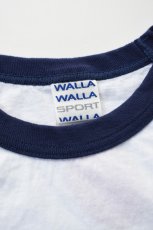 画像11: WALLA WALLA SPORT (ワラワラスポーツ) 3/4 BASEBALL TEE 2-TONE [WHITE/NAVY] (11)
