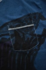 画像15: jawandi (ジャワンディ) S/S HAND DRAWN POCKET TEE DYE [WOLF] (15)