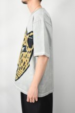 画像4: jawandi (ジャワンディ) S/S HAND DRAWN POCKET TEE DYE [LEOPARD] (4)
