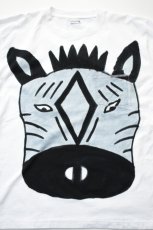 画像10: jawandi (ジャワンディ) S/S HAND DRAWN POCKET TEE [ZEBRA] (10)