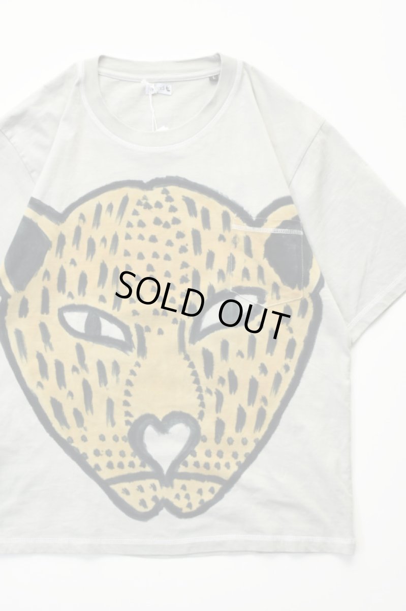 画像1: 【SALE!】jawandi (ジャワンディ) S/S HAND DRAWN POCKET TEE DYE [LEOPARD] (1)