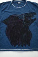 画像10: jawandi (ジャワンディ) S/S HAND DRAWN POCKET TEE DYE [WOLF] (10)
