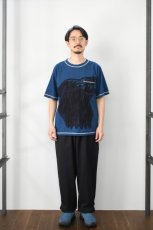 画像6: jawandi (ジャワンディ) S/S HAND DRAWN POCKET TEE DYE [WOLF] (6)