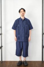 画像6: BURLAP OUTFITTER (バーラップアウトフィッター) 3/4 TRACK PANT [DEEP NAVY] (6)