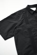 画像12: BURLAP OUTFITTER (バーラップアウトフィッター) S/S GUAYABERA SHIRT [BLACK] (12)