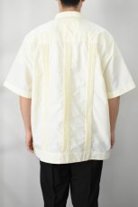 画像5: BURLAP OUTFITTER (バーラップアウトフィッター) S/S GUAYABERA SHIRT [OFF WHITE] (5)