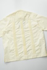画像18: BURLAP OUTFITTER (バーラップアウトフィッター) S/S GUAYABERA SHIRT [OFF WHITE] (18)