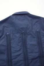 画像19: BURLAP OUTFITTER (バーラップアウトフィッター) S/S GUAYABERA SHIRT [DEEP NAVY] (19)