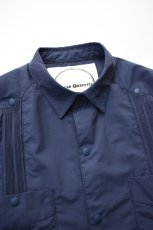 画像10: BURLAP OUTFITTER (バーラップアウトフィッター) S/S GUAYABERA SHIRT [DEEP NAVY] (10)