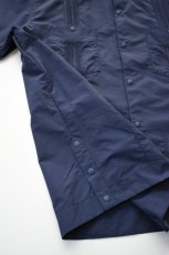 画像17: BURLAP OUTFITTER (バーラップアウトフィッター) S/S GUAYABERA SHIRT [DEEP NAVY] (17)