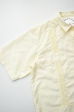 画像12: BURLAP OUTFITTER (バーラップアウトフィッター) S/S GUAYABERA SHIRT [OFF WHITE] (12)