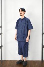 画像7: BURLAP OUTFITTER (バーラップアウトフィッター) 3/4 TRACK PANT [DEEP NAVY] (7)