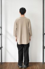 画像9: AXESQUIN -modified- (アクシーズクインモディファイド) QD ECO WAFFLE FOOTBALL TEE [LT.BEIGE] (9)