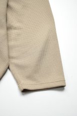 画像13: AXESQUIN -modified- (アクシーズクインモディファイド) QD ECO WAFFLE FOOTBALL TEE [LT.BEIGE] (13)