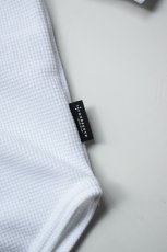 画像14: AXESQUIN -modified- (アクシーズクインモディファイド) QD ECO WAFFLE FOOTBALL TEE [WHITE] (14)
