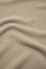 画像17: AXESQUIN -modified- (アクシーズクインモディファイド) QD ECO WAFFLE FOOTBALL TEE [LT.BEIGE] (17)