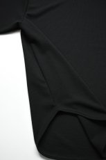 画像15: AXESQUIN -modified- (アクシーズクインモディファイド) QD ECO WAFFLE FOOTBALL TEE [BLACK] (15)