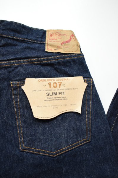 orslow (オアスロウ) 107 IVY FIT SELVEDGE DENIM [ONE WASH]