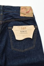 画像21: orslow (オアスロウ) 107 IVY FIT SELVEDGE DENIM [ONE WASH] (21)