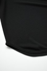 画像16: AXESQUIN -modified- (アクシーズクインモディファイド) QD ECO WAFFLE FOOTBALL TEE [BLACK] (16)
