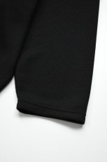 画像13: AXESQUIN -modified- (アクシーズクインモディファイド) QD ECO WAFFLE FOOTBALL TEE [BLACK] (13)
