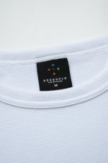 画像11: AXESQUIN -modified- (アクシーズクインモディファイド) QD ECO WAFFLE FOOTBALL TEE [WHITE] (11)