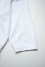 画像13: AXESQUIN -modified- (アクシーズクインモディファイド) QD ECO WAFFLE FOOTBALL TEE [WHITE] (13)