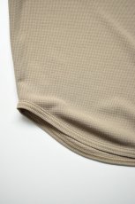 画像16: AXESQUIN -modified- (アクシーズクインモディファイド) QD ECO WAFFLE FOOTBALL TEE [LT.BEIGE] (16)