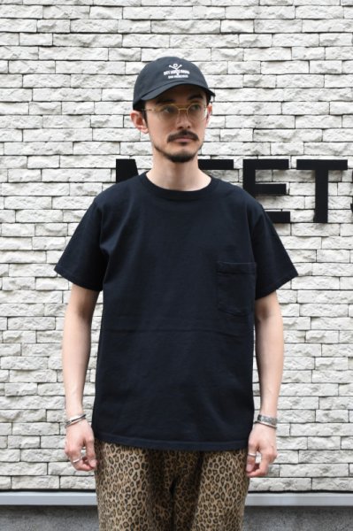 GOODWEAR (グッドウェア) S/S POCKET TEE [BLACK]