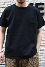 画像4: GOODWEAR (グッドウェア) S/S POCKET TEE [BLACK] (4)